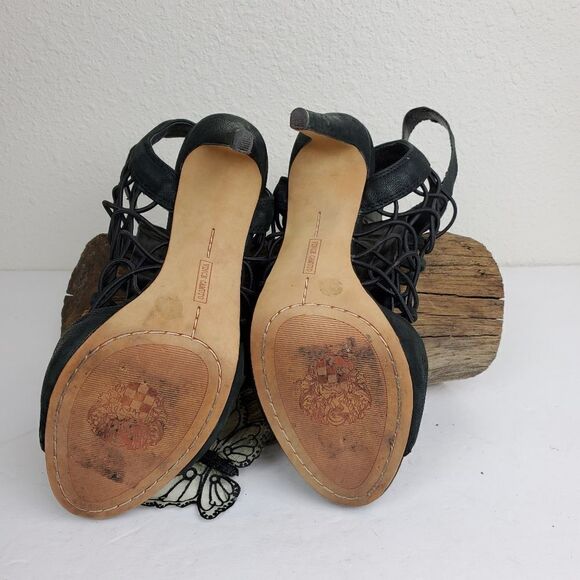 Vince camuto cage heeled sandals black Fossel - Picture 6 of 12